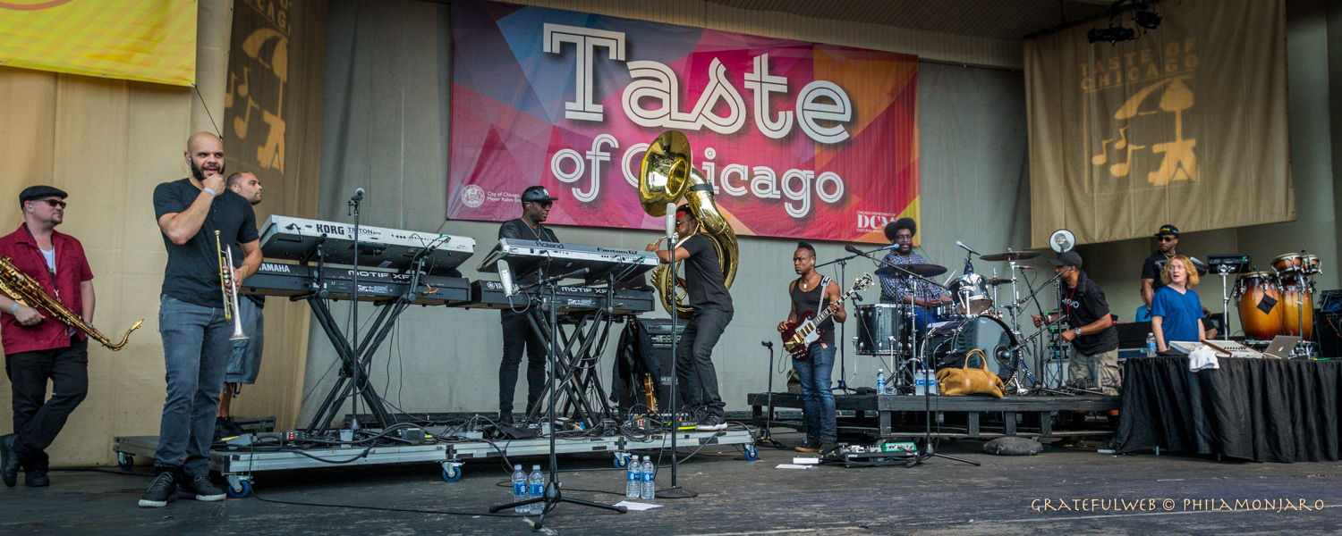 The Roots Opeing at 36 Annual Taste of Chicago Music Festival